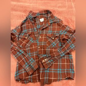 Red/Blue women’s flannel